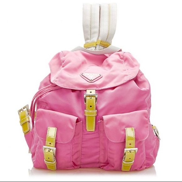 AUTHENTIC PRADA🌟🌸SUMMERY PINK🌟BACKPACK! - Picture 3 of 16